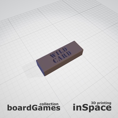 ivre jenga sauvage carte jeu règles jouet amusement boisson buvant blocs briques planche 3d print model - Mito3D