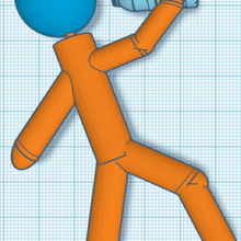 ubriaco stickman potabile gioco figura 3d print model - Mito3D