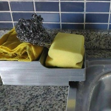 kuru baize Kulp destek mutfak temizlik ev bulaşık yıkama 3d print model - Mito3D