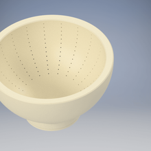 dry recipient coarse salt sea rice 3d print model - Mito3D