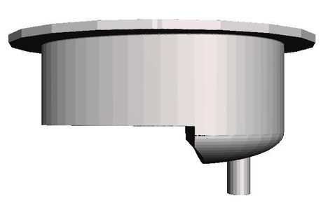 asciutto urina separatore modello vendita gratuito Basso poli matematica arte 3d print model - Mito3D