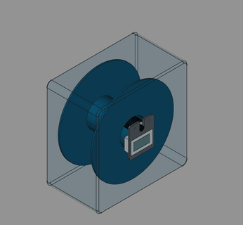 dryboxroller parts 3d printing printer accessories 3d print model - Mito3D