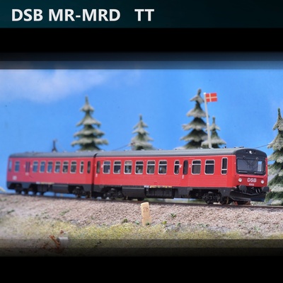 dsb mr mrd tt gioco danese scala 1 120 diesel multiple unità treno 3d print model - Mito3D