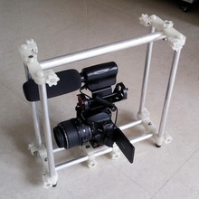 dslr-Kamera-Käfig-15mm-rail-remix - Laser gadget 15mm rods dslr-Kamera dslr-rig film video Kamera 3d print model - Mito3D