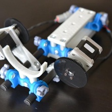 dslr camera 15mm rails platform gadget 3d print model - Mito3D