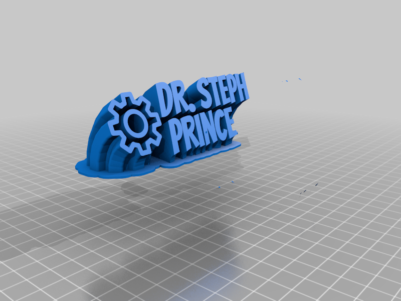 dsp personalizzato ufficio 3D print model - Mito3D