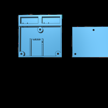 dual 42v li ion batteria slot energia caricabatterie casa 3d print model - Mito3D