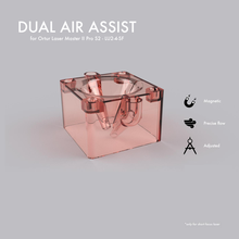 doble airassist Ortur láser Maestro ii Pro s2 lu2 4 sf herramienta aire ayudar 3d print model - Mito3D