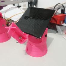 dual eixo solar rastreador projeto 3d print model - Mito3D