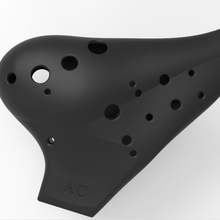 dual chamber ocarina instrument 3d print model - Mito3D