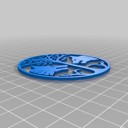 çift ekstrüzyon Demir afiş Kader Sanat 3D print model - Mito3D
