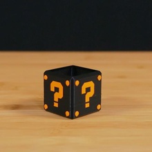 dual extrusion question block game 3d print model - Mito3D