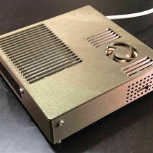 çift hdd Ahududu pi nas hayran kontrol Kutu bağlı soğutma zor sürücü medya merkez ağ Noctua openmediavault sunucu yekpare elektronik 3d print model - Mito3D
