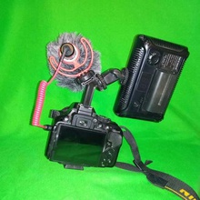 dual hotshoe riser extender adattatore grande rode microfono fotocamera dslr luce video nikon cannone ecc strumento l'elettronica fotografia rig canon 3d print model - Mito3D