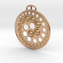 duality non-duality pendant jewelry 3d print model - Mito3D