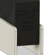 dualsense ps5 charging station dual sense stand controller 3d print model - Mito3D