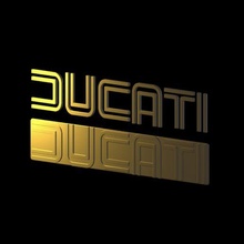Ducati klassisch Emblem 3d print model - Mito3D
