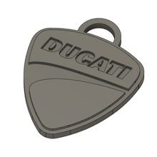 ducati key ring gadget Schlüssel-ring moto 3d print model - Mito3D