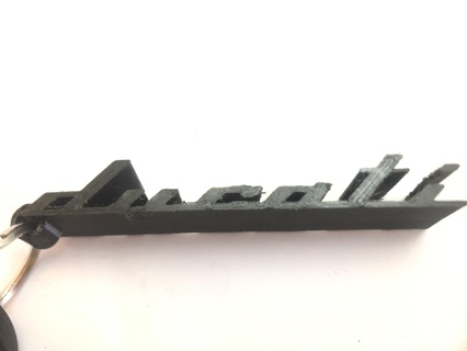 ducati keychain pininfarina fonts key 3d print model - Mito3D
