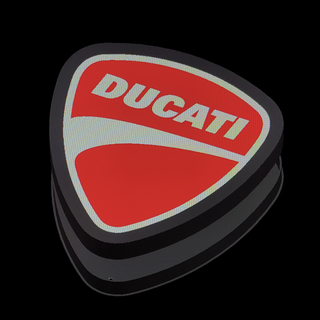 Ducati logo Led ışık ev motor Spor Dalları lambalar yarış motogp 3d print model - Mito3D