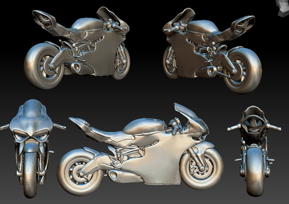 ducati panigale 899 superbike jogos panigale899 moto bicicleta máquina 3d print model - Mito3D