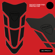 ducati tank protector 3d print tool motorcycle tankpad 3d print model - Mito3D