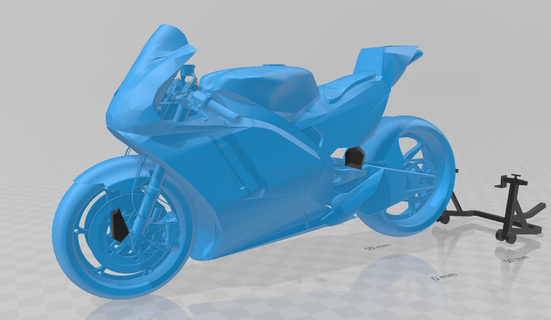 ducatti perfeitaa 1 64 motorcycle ducati racing 164scale hot wheels caferacer 3d print model - Mito3D