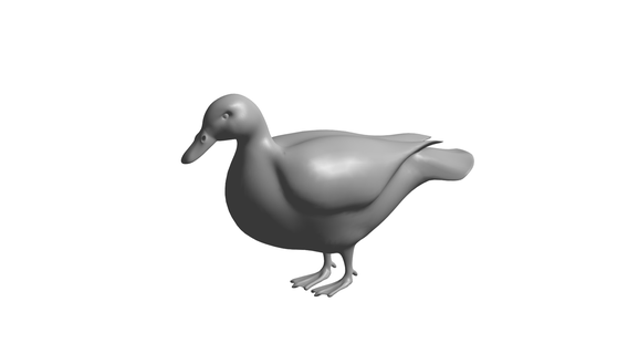 duck 3d print model - Mito3D