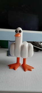 duck hand 3d print model - Mito3D