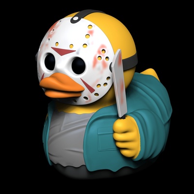 ente jason voorhees halloween kunst geist kürbis geistergesicht tier spielzeug poly 3d print model - Mito3D