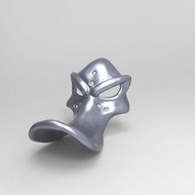 pato máscara jogo 3d print model - Mito3D