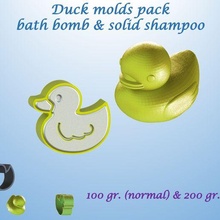 Pato Bolores banho bombear sólido xampu mofo pressione 3d print model - Mito3D