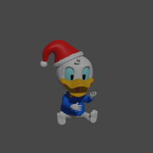 duck navi duck christmas toy animal art duck 3d print model - Mito3D