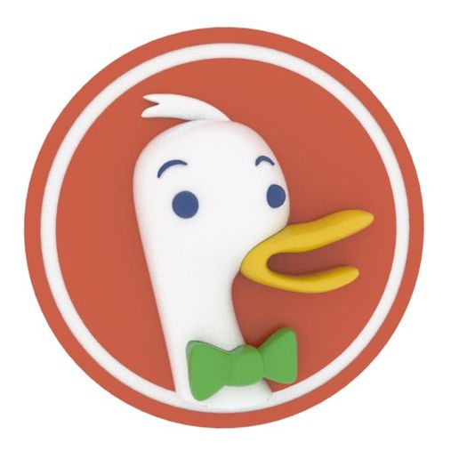 duckduckgo Magnet Kühlschrank Logo Ente 3D print model - Mito3D