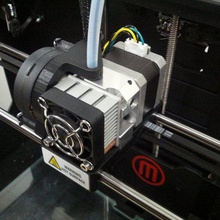 duct fan mount home Ersatz-Teile replicator2 3d print model - Mito3D