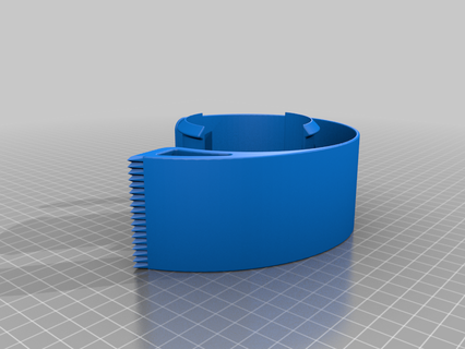duct tape cutter organization home office desk 3d print model - Mito3D
