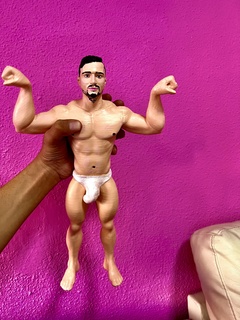 dude man doll toy models stl 097 jose taurus minotaur bull hot figure gay toymodels 3d print model - Mito3D