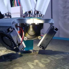 duet smart effector blower fan brackets 4010 fans tool 3d printer parts 3d print model - Mito3D