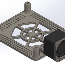 duetwifi monte ferramenta 3d impressora acessórios 3d print model - Mito3D