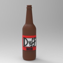 duff beer game duffman cheerful simpson character 3d print model - Mito3D
