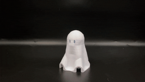 aptal hayalet bacak Keychai Yazdır yer baskı yeri 3d print model - Mito3D
