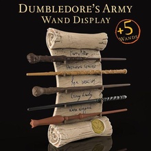 Dumbledore Armee Zauberstab Sammlung Anzeige + 5 Zauberstäbe 3d print model - Mito3D