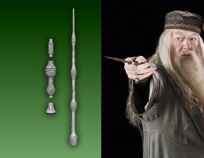 Dumbledore ältere Zauberstab Spiel Harry Töpfer Magie Hogwarts Gryffindor voldemort Hermine Ron Magier 3d print model - Mito3D