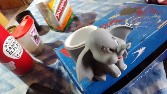 Dumbo cabaça companheiro 3d print model - Mito3D