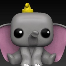 dumbo game gift toy animal 3d print model - Mito3D