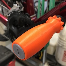 dummy pedal bicycle maintenance - redesign fdm printers tool tools bike crank crankset crankshaft parktool park hand 3d print model - Mito3D