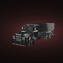 discarica camion 3d print model - Mito3D