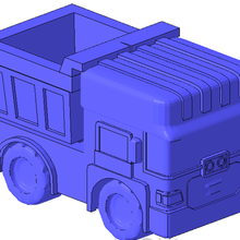 dumpoo Robocar poli dessin animé miniature personnage 3d print model - Mito3D