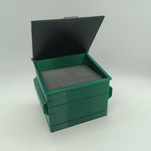 lixeira 100 mtg edh deckbox comandante coberta caixa 3d print model - Mito3D
