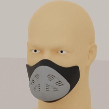 duna 2021 fremen tuta fissa maschera arte cosplay completo uomo 3d print model - Mito3D